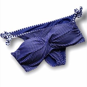 ☀️ Massimo Polka dot bandeau top bikini ☀️